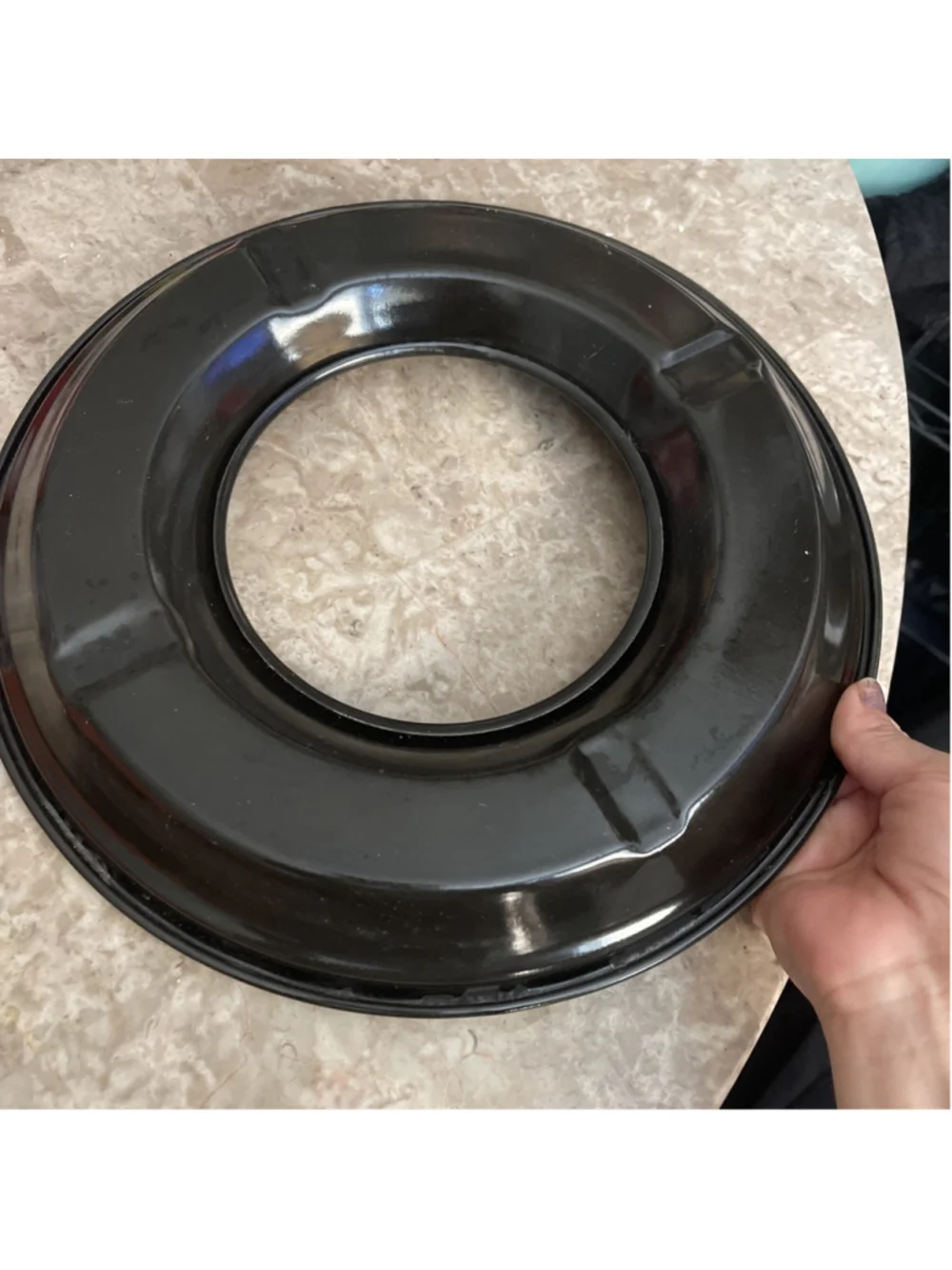 Korean Natural Stone Serpentine Barbecue BBQ Grill Plate, Made in Korea open box